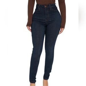 Women's Dark Blue Jeans